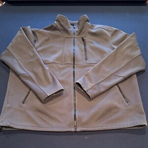 North Face Gray Full-Zip Jacket